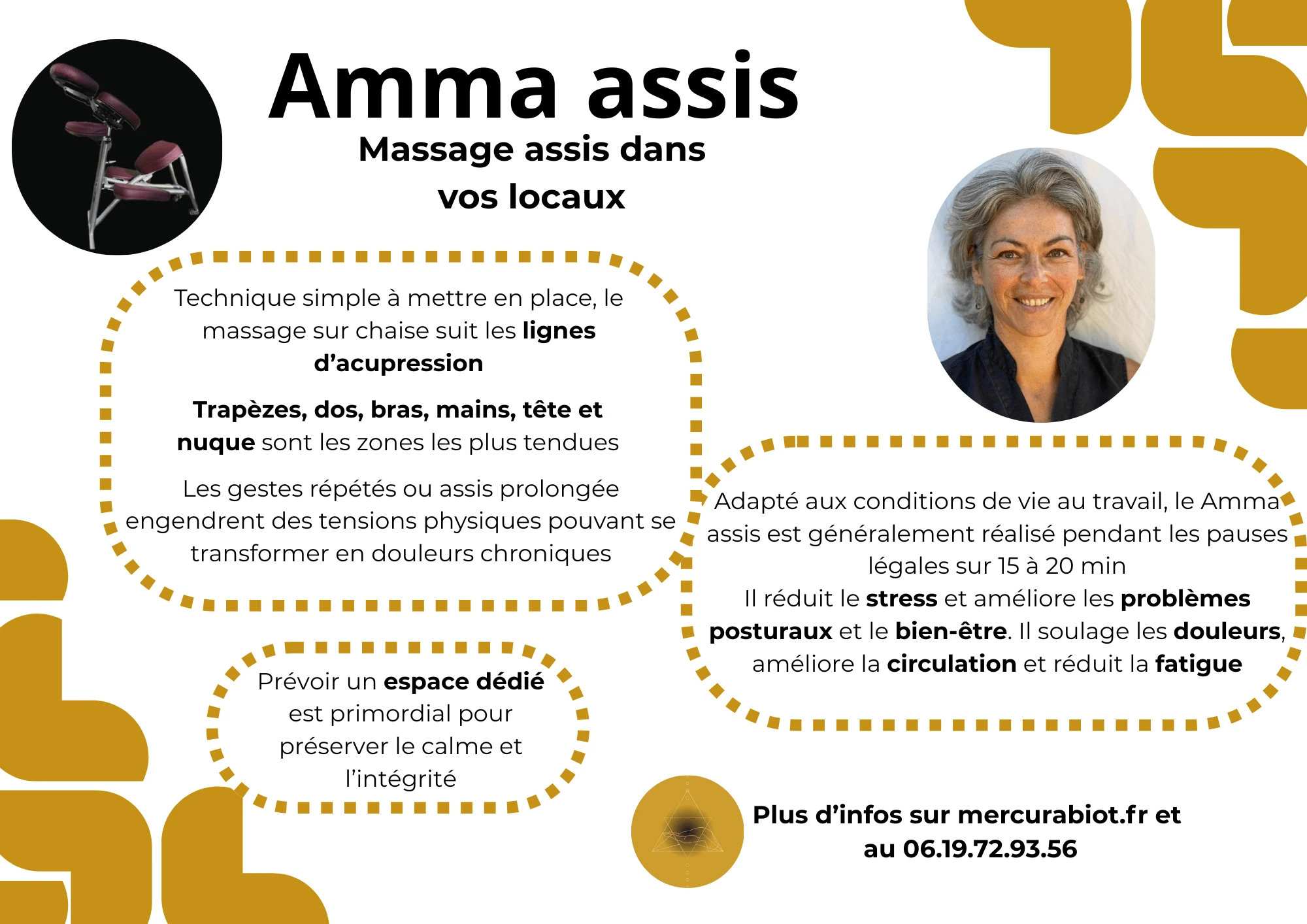 Amma assis en entreprise Var
